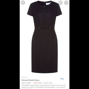 Hugo Boss Black Sheath Dress